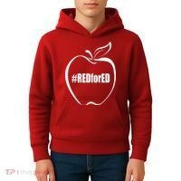 Red For Ed Kids Hoodie thumb 4