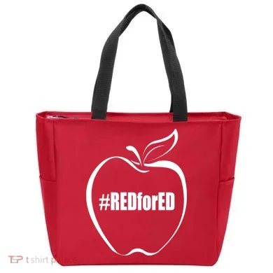 Red For Ed Tote Bag
