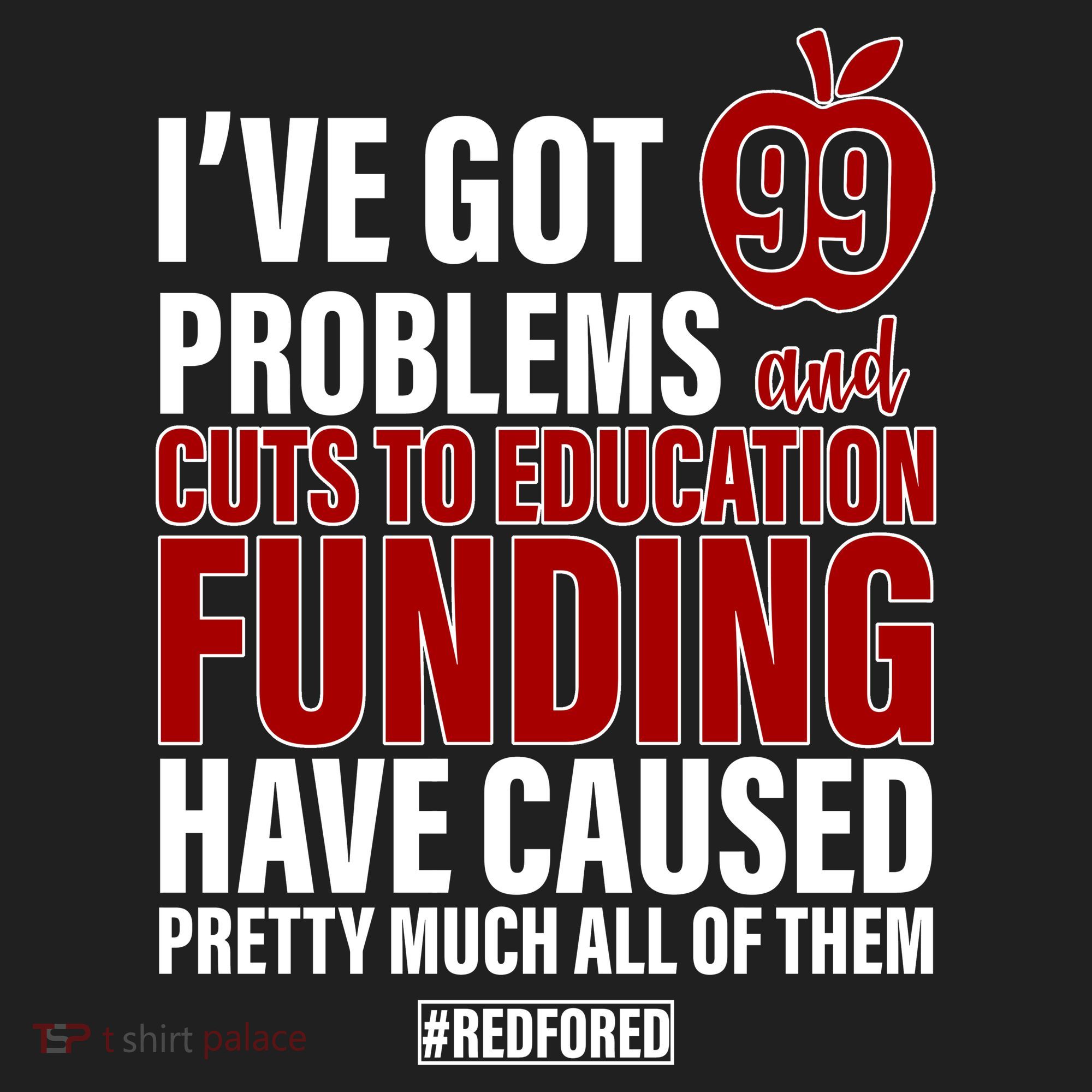 Red For Ed 99 Problems Women's Sweatshirt