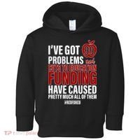Red For Ed 99 Problems Toddler Hoodie thumb 0