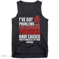 Red For Ed 99 Problems Tank Top thumb 0