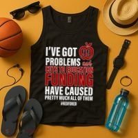 Red For Ed 99 Problems Tank Top thumb 4