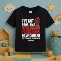 Red For Ed 99 Problems Toddler T-Shirt thumb 3