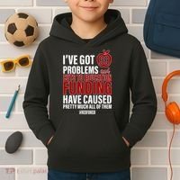 Red For Ed 99 Problems Kids Hoodie thumb 2