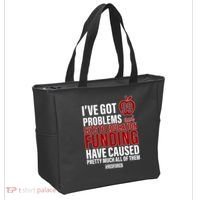 Red For Ed 99 Problems Tote Bag thumb 2