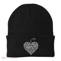 Red For Ed Apple Heart Beanie thumb 0
