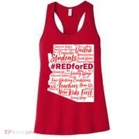 Red For Ed Arizona State Mash-Up Teachers Women's Tank Top thumb 0