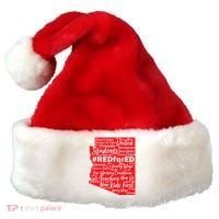 Red For Ed Arizona State Mash-Up Teachers Santa Hat thumb 0