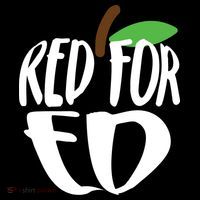 Red For Ed Arizona Teacher Bucket Hat thumb 4