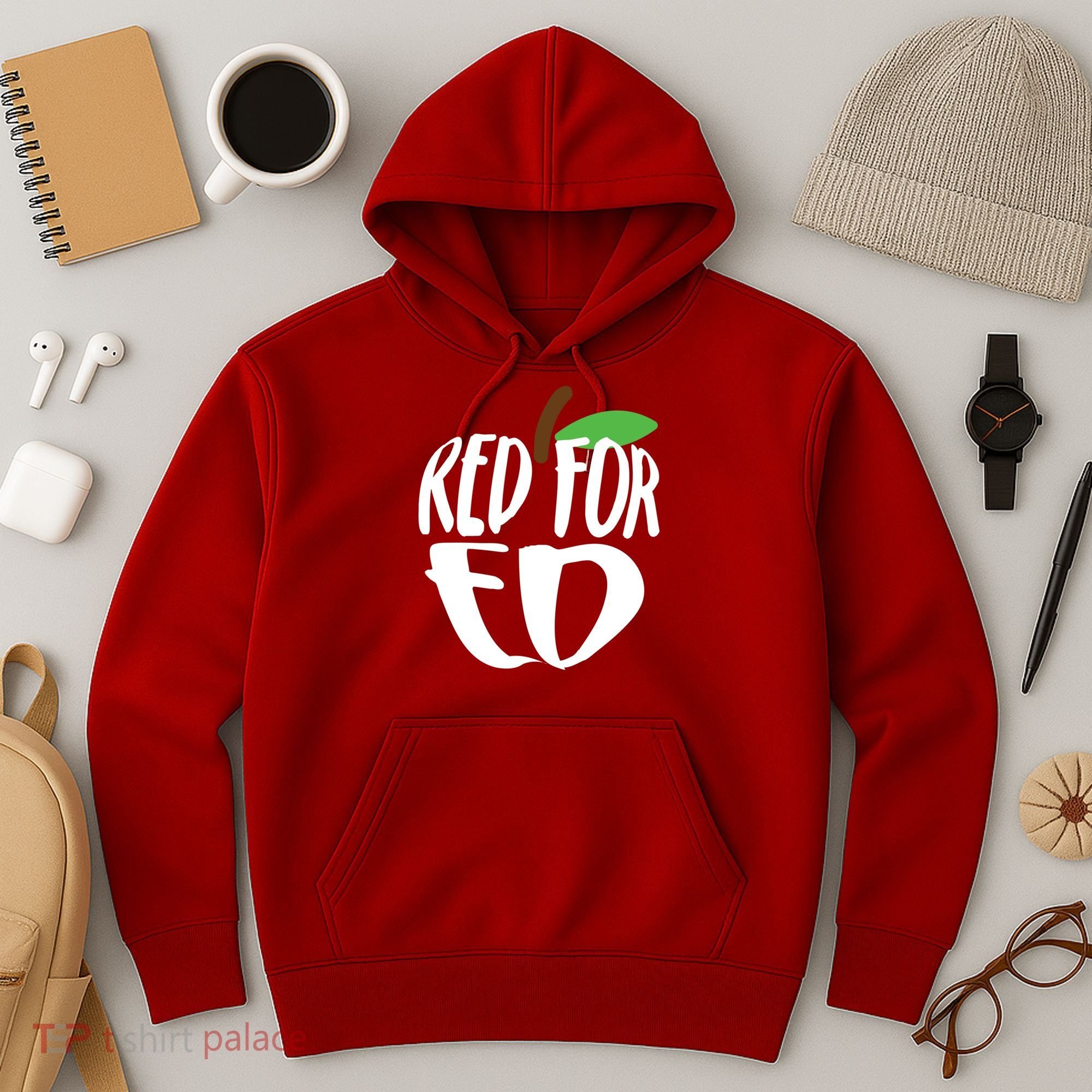 Red For Ed Arizona Teacher Hoodie