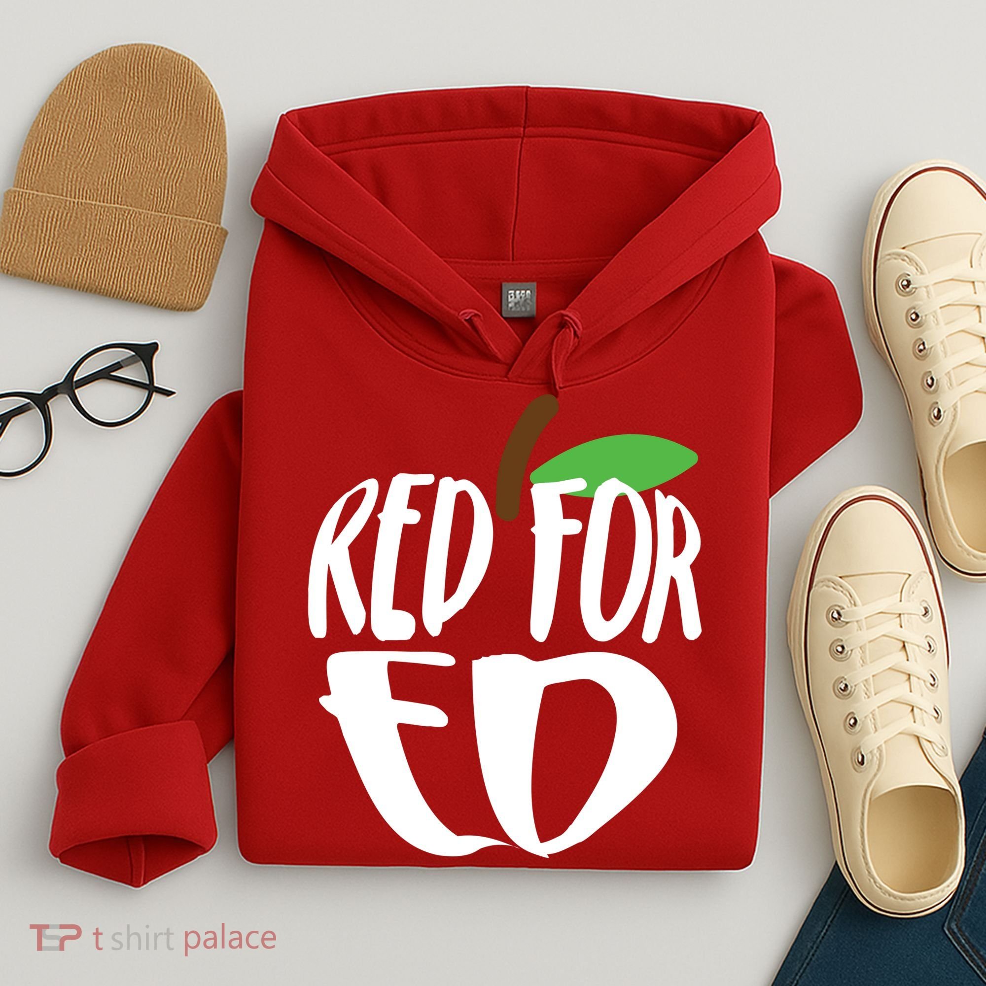 Red For Ed Arizona Teacher Hoodie