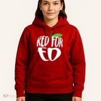 Red For Ed Arizona Teacher Hoodie thumb 5