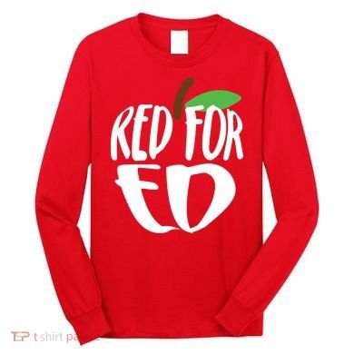 Red For Ed Arizona Teacher Long Sleeve Shirt