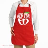 Red For Ed Arizona Teacher Apron thumb 2