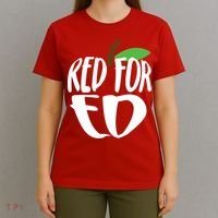 Red For Ed Arizona Teacher T-Shirt thumb 4