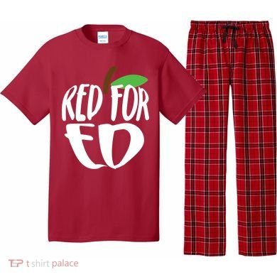 Red For Ed Arizona Teacher Pajama Set