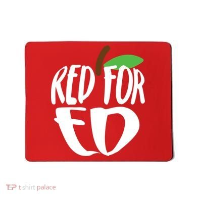 Red For Ed Arizona Teacher Mousepad
