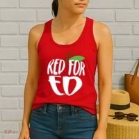 Red For Ed Arizona Teacher Women's Tank Top thumb 2