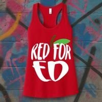 Red For Ed Arizona Teacher Women's Tank Top thumb 3