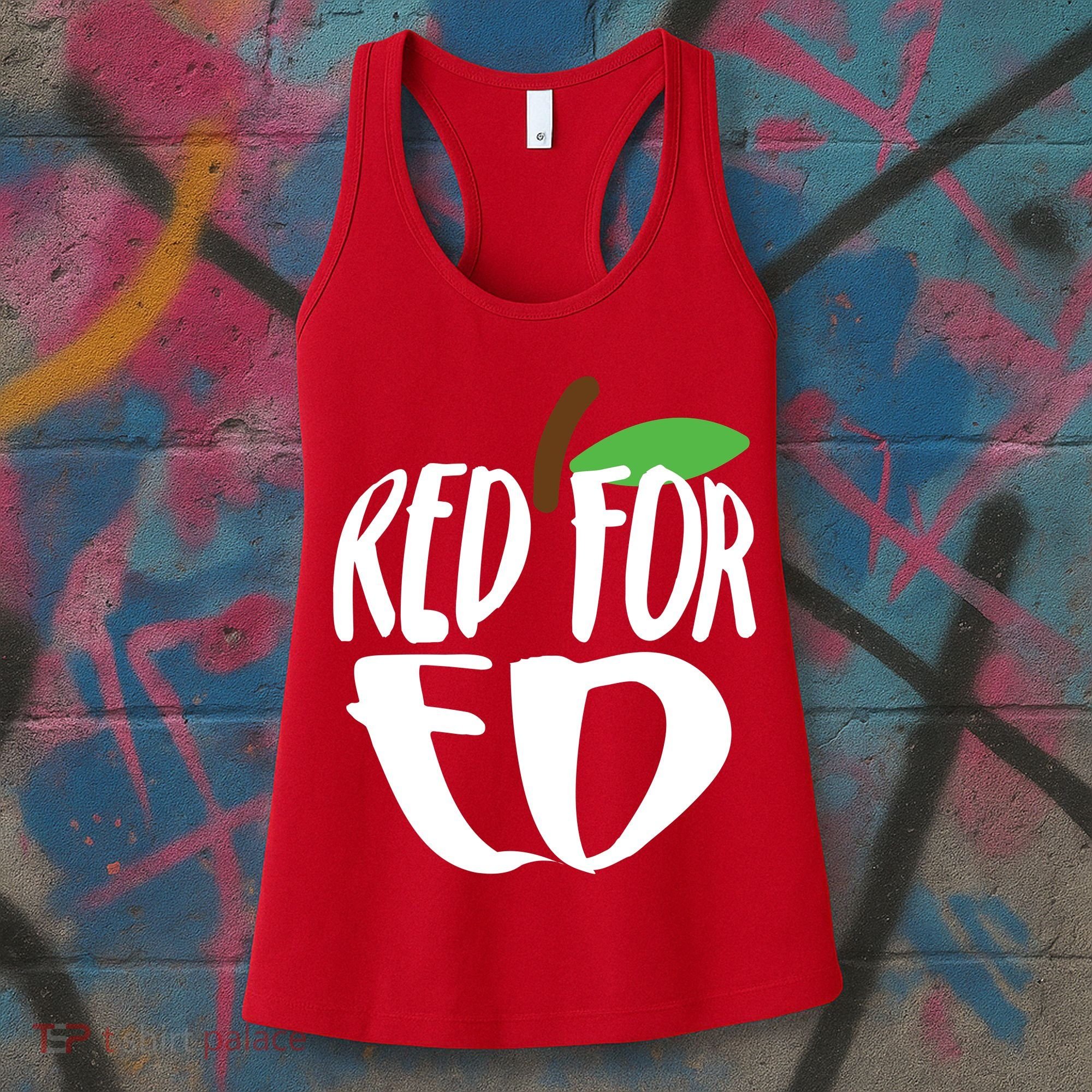 Red For Ed Arizona Teacher Women's Tank Top