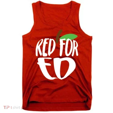 Red For Ed Arizona Teacher Tank Top