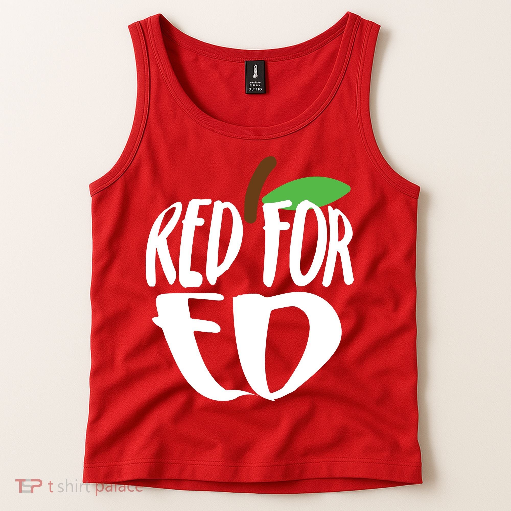 Red For Ed Arizona Teacher Tank Top