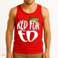 Red For Ed Arizona Teacher Tank Top thumb 3