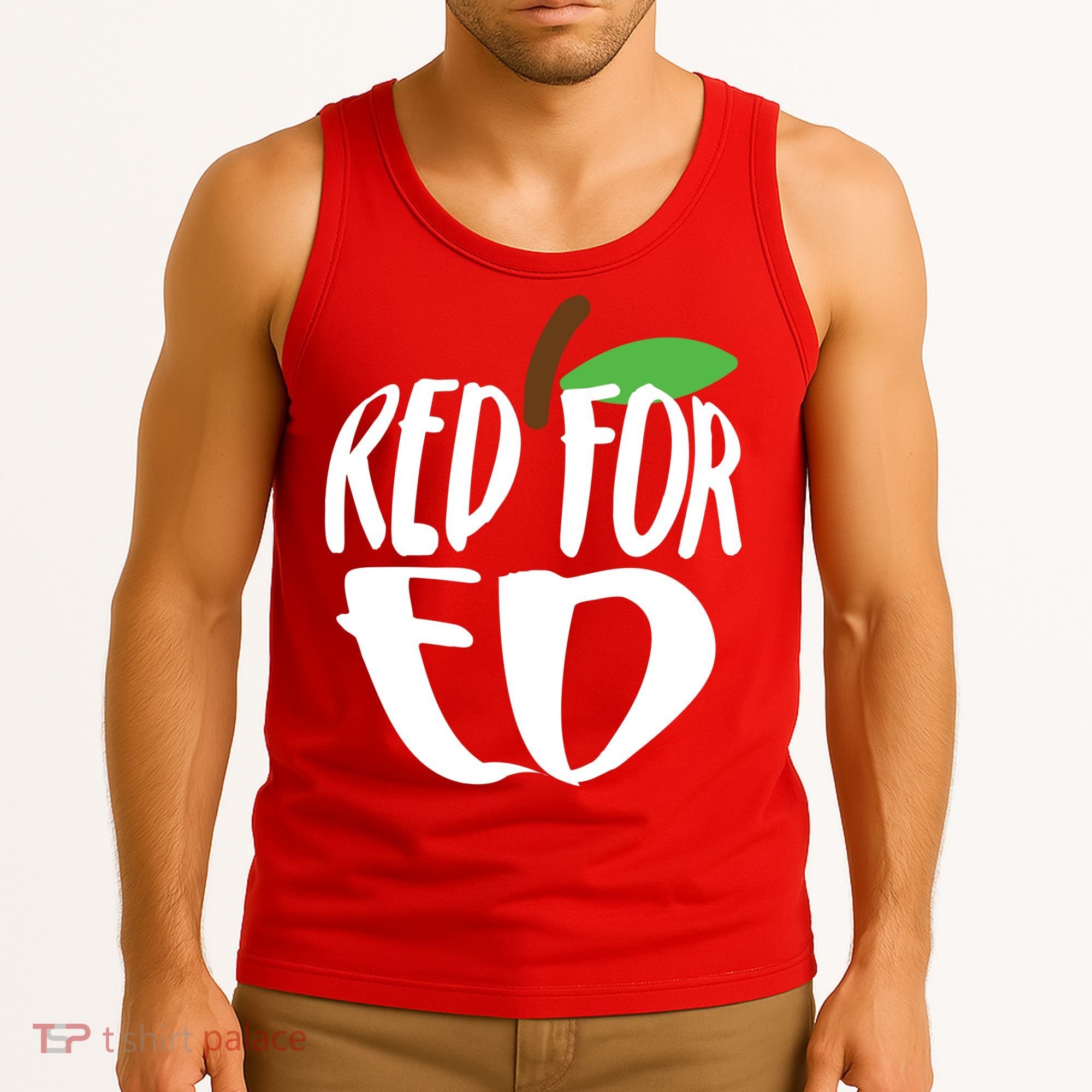 Red For Ed Arizona Teacher Tank Top