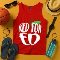 Red For Ed Arizona Teacher Tank Top thumb 4