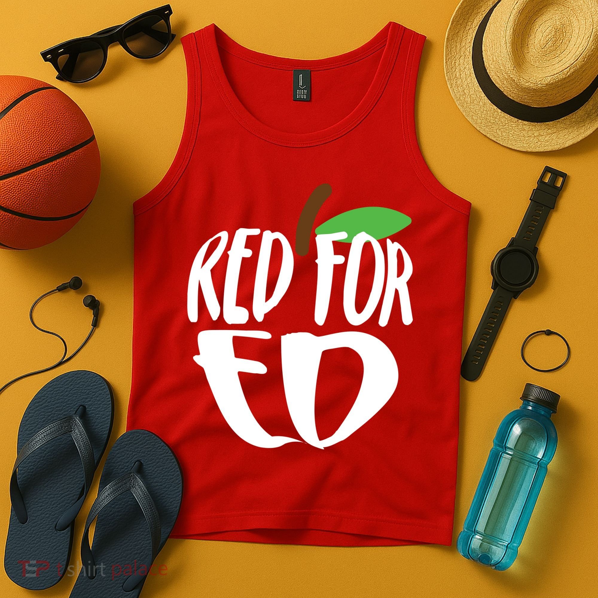 Red For Ed Arizona Teacher Tank Top