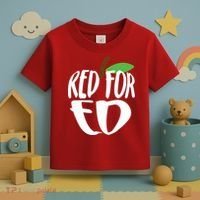 Red For Ed Arizona Teacher Toddler T-Shirt thumb 3
