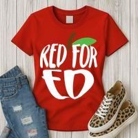 Red For Ed Arizona Teacher Women's T-Shirt thumb 3