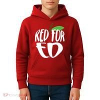 Red For Ed Arizona Teacher Kids Hoodie thumb 4