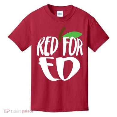 Red For Ed Arizona Teacher Kids T-Shirt