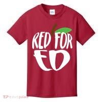 Red For Ed Arizona Teacher Kids T-Shirt thumb 0