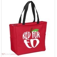 Red For Ed Arizona Teacher Tote Bag thumb 2