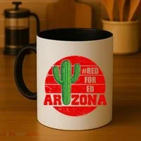 Red for Ed Arizona Vinatge Coffee Mug thumb 4