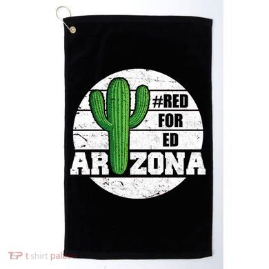 Red for Ed Arizona Vinatge Golf Towel