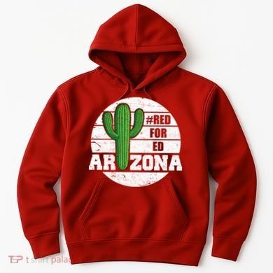 Red for Ed Arizona Vinatge Hoodie