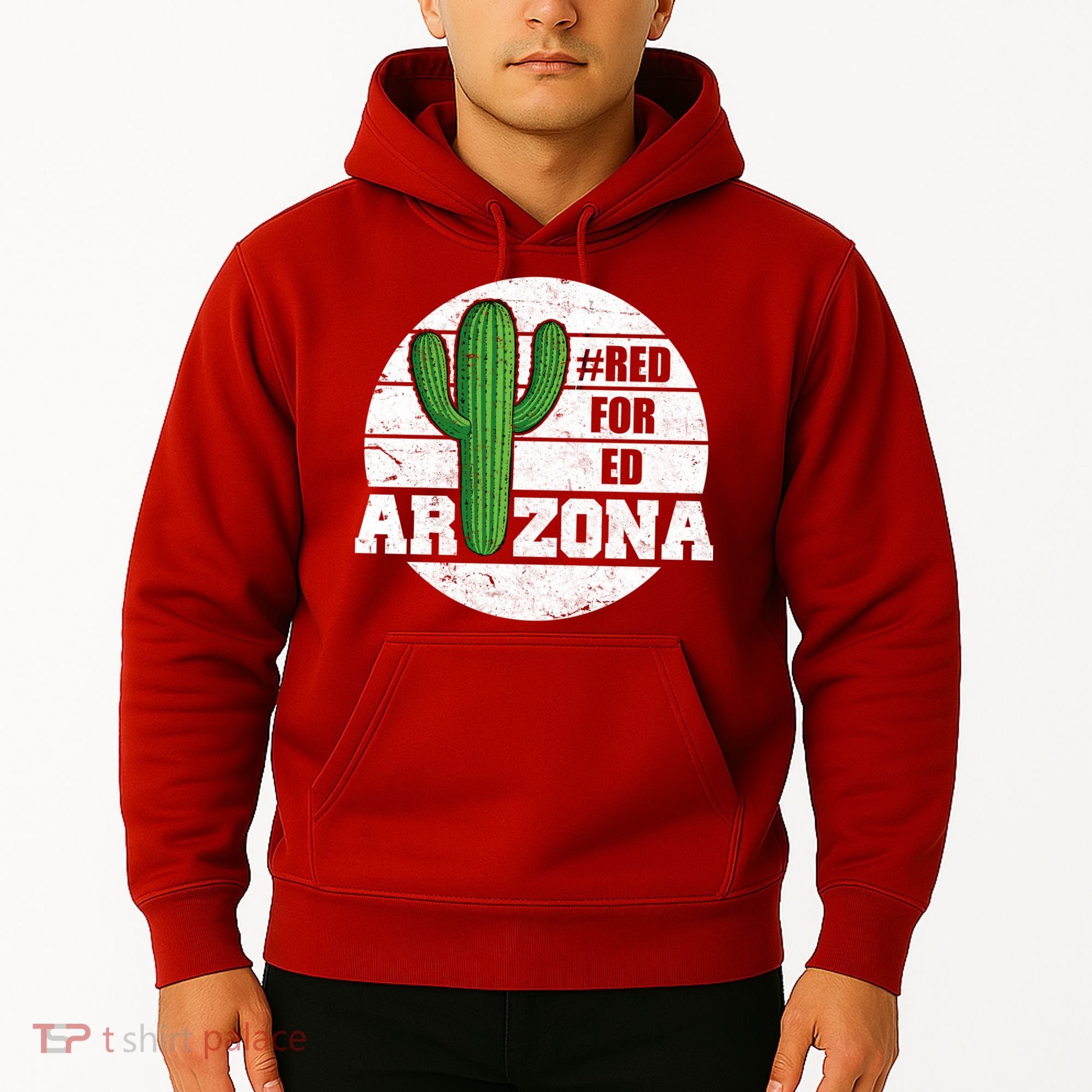Red for Ed Arizona Vinatge Hoodie