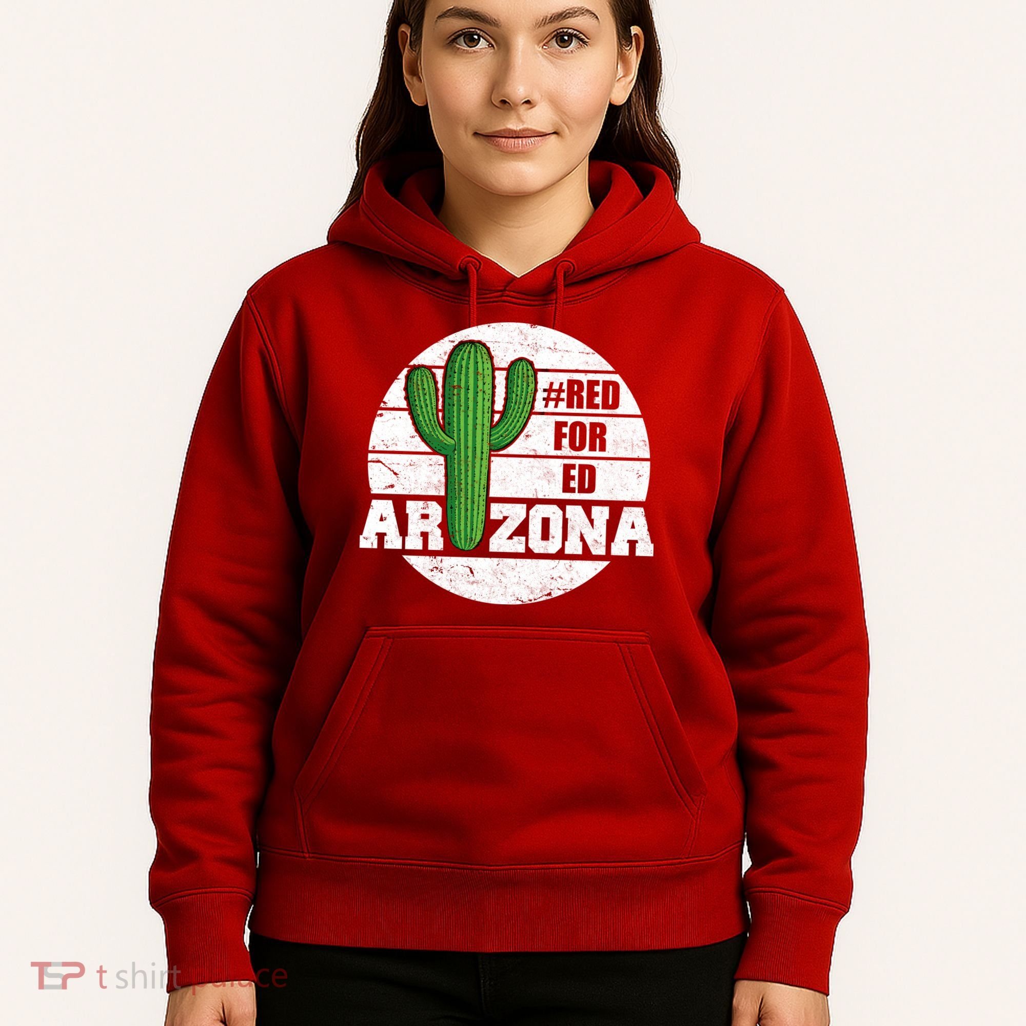Red for Ed Arizona Vinatge Hoodie