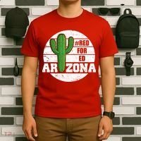 Red for Ed Arizona Vinatge T-Shirt thumb 6