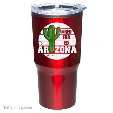Red for Ed Arizona Vinatge Tumbler