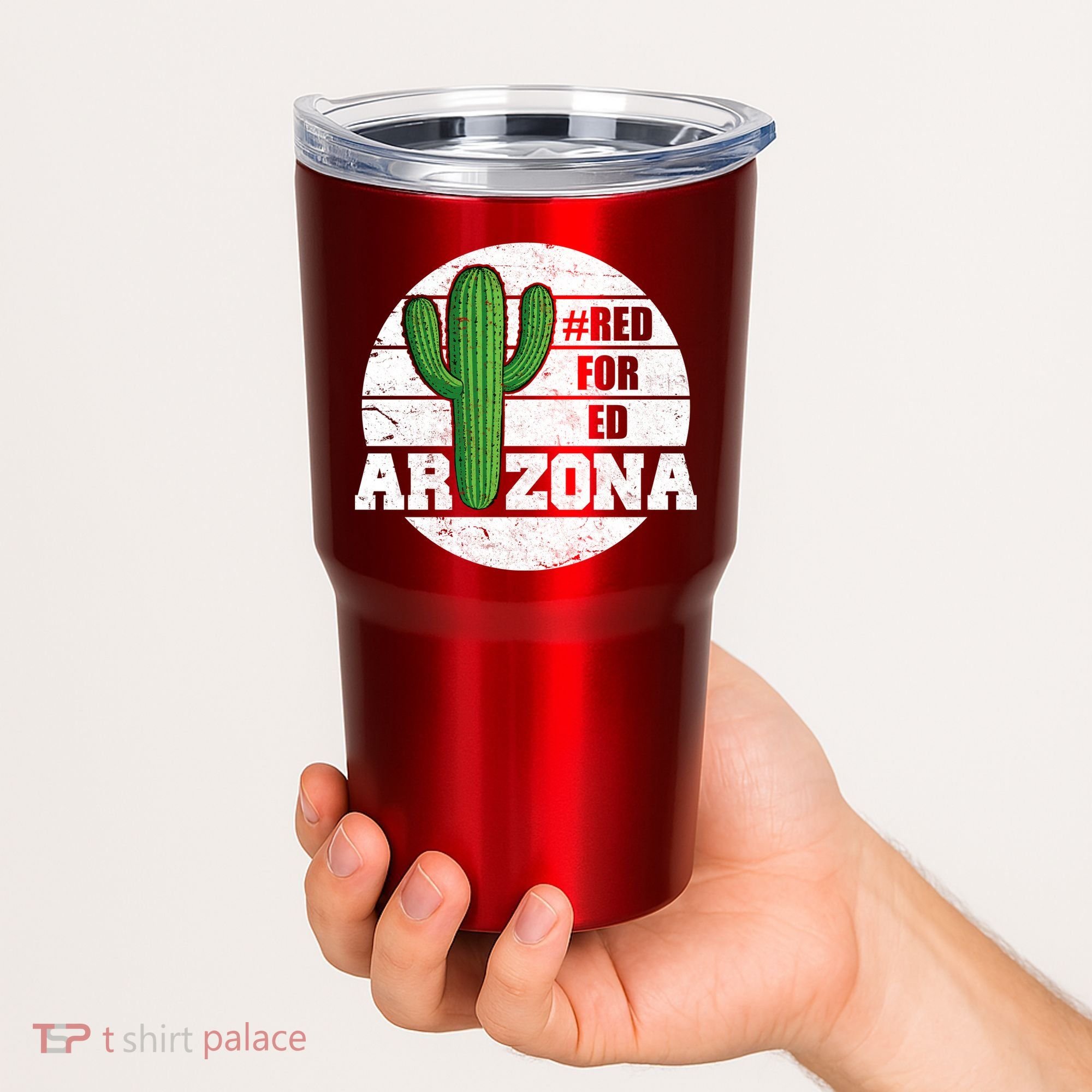 Red for Ed Arizona Vinatge Tumbler
