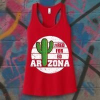 Red for Ed Arizona Vinatge Women's Tank Top thumb 3