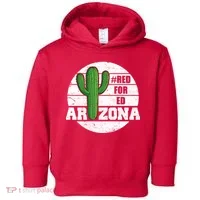 Red for Ed Arizona Vinatge Toddler Hoodie thumb 0