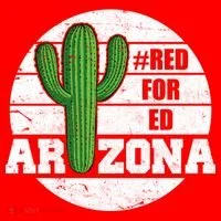 Red for Ed Arizona Vinatge Toddler Hoodie thumb 2