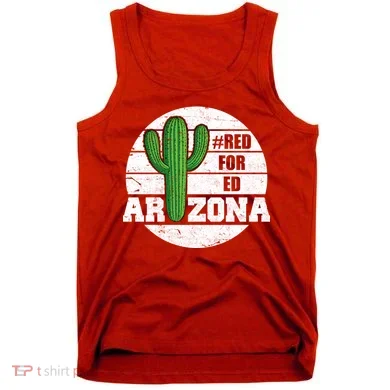 Red for Ed Arizona Vinatge Tank Top