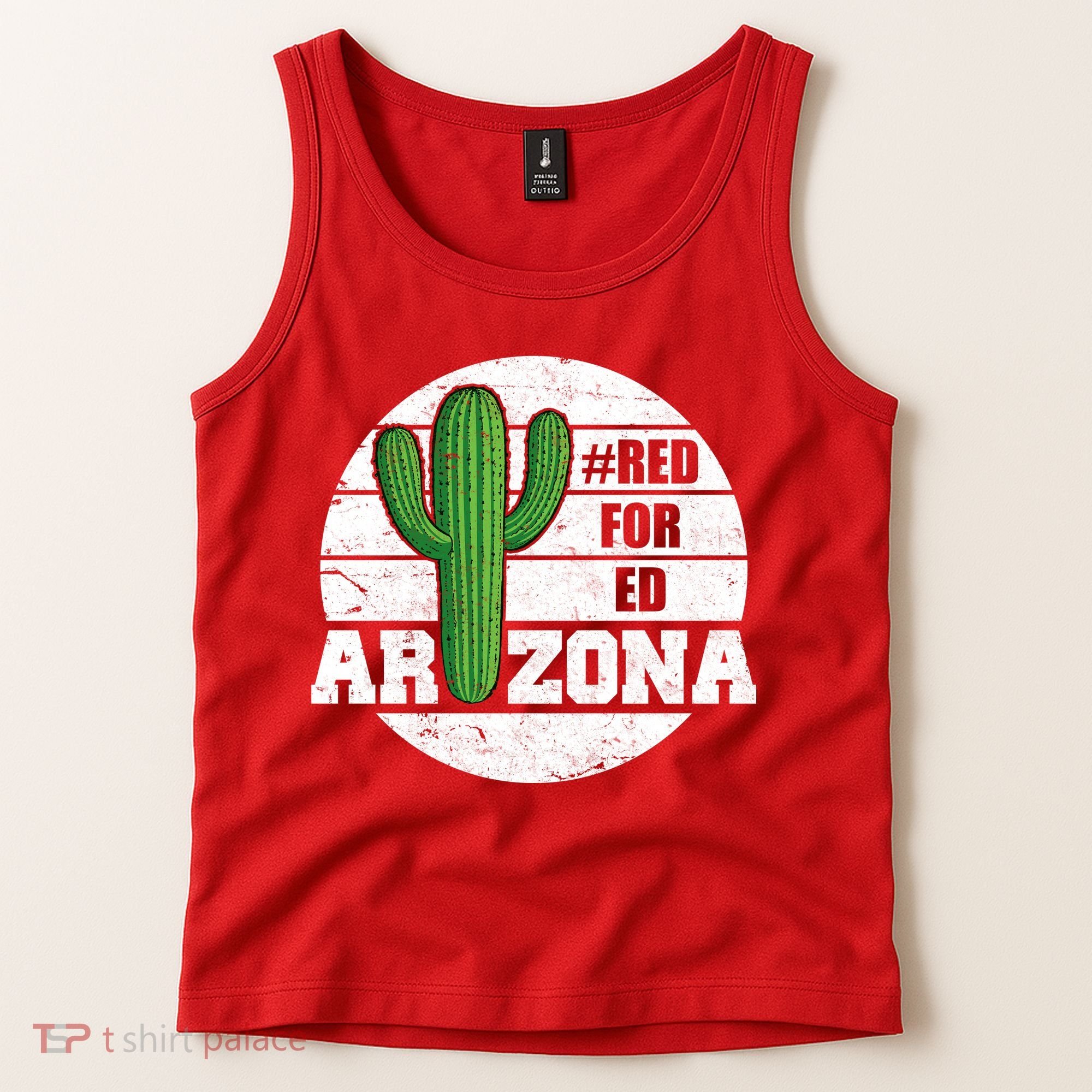 Red for Ed Arizona Vinatge Tank Top