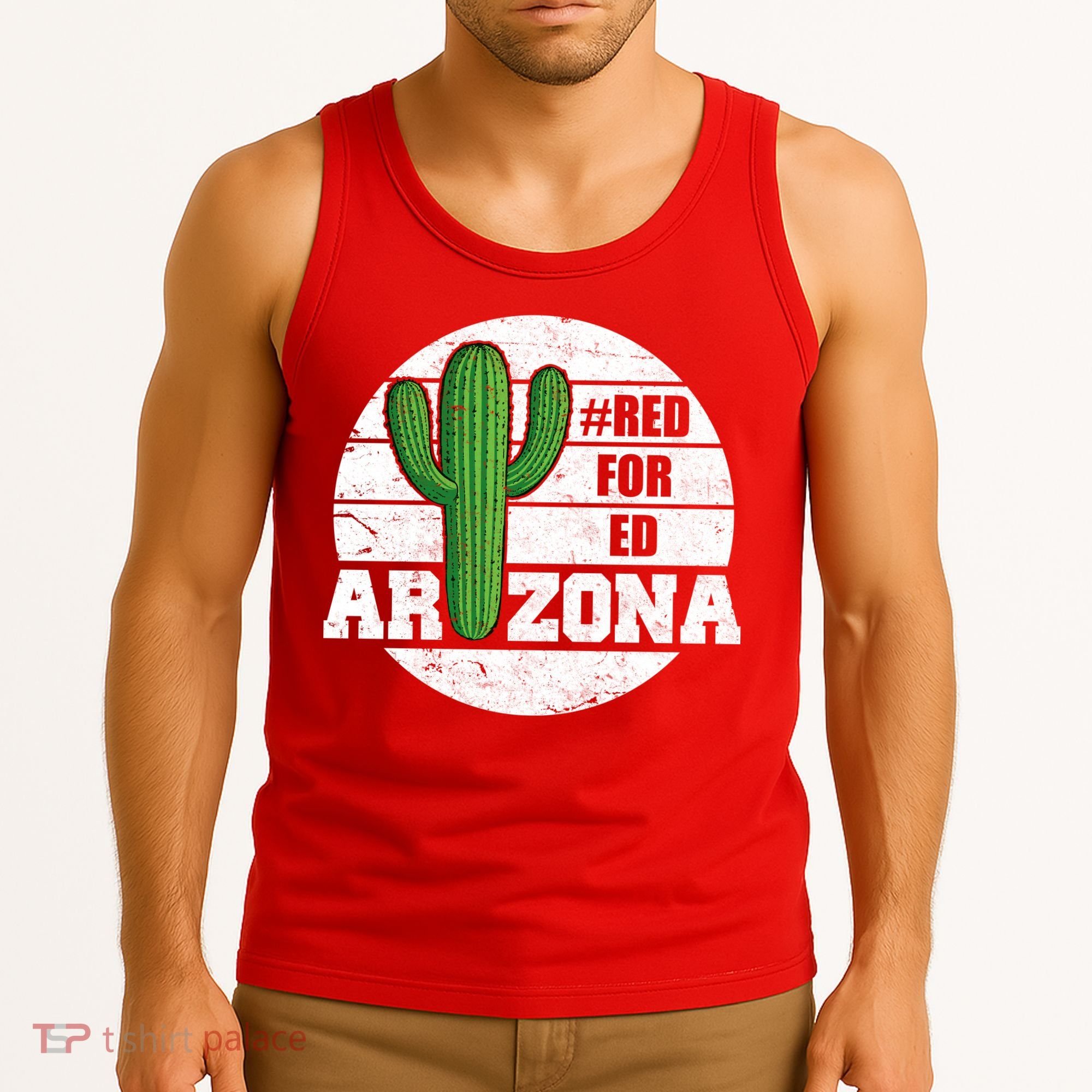 Red for Ed Arizona Vinatge Tank Top